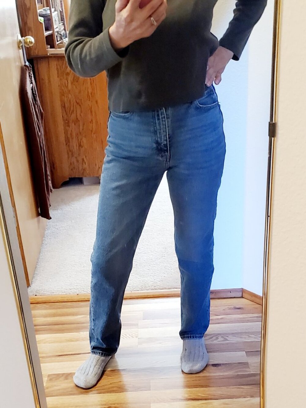 Levi's Women's 70s High Slim Straight Jeans, Size 25